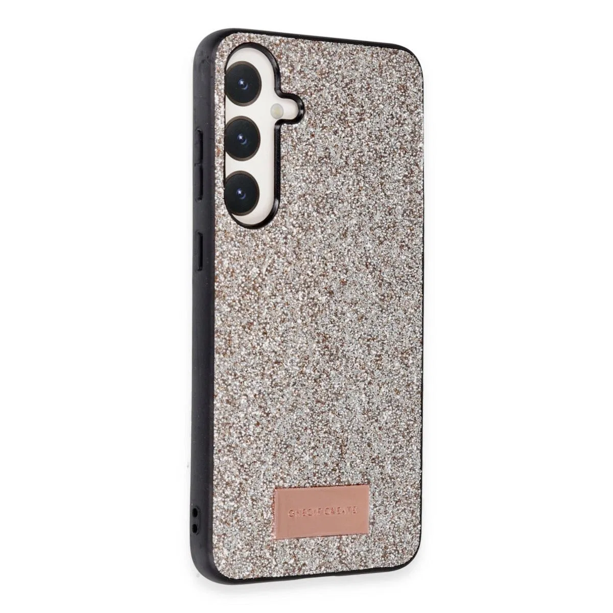 Onegif Samsung Galaxy A25 5g Bright Simli Kapak - Gold görsel 2