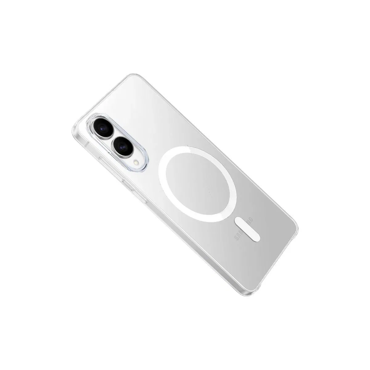Samsung Galaxy S25 Edge Kılıf Pc Zara Magsafe Şeffaf Kılıf - Şeffaf görsel 5