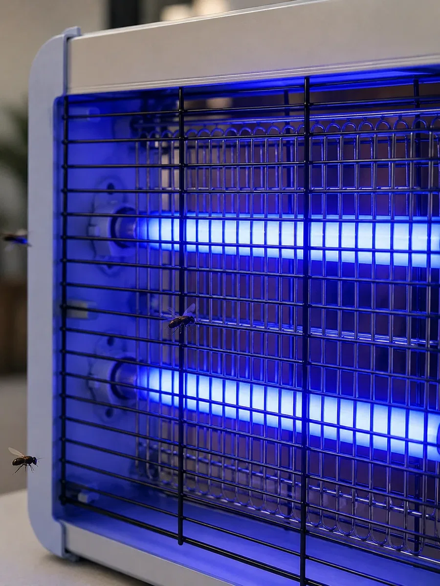 12W UV Böcek Öldürücü Lamba Elektrikli Sinek Sivrisinek Öldürücü Asılabilir görsel 3
