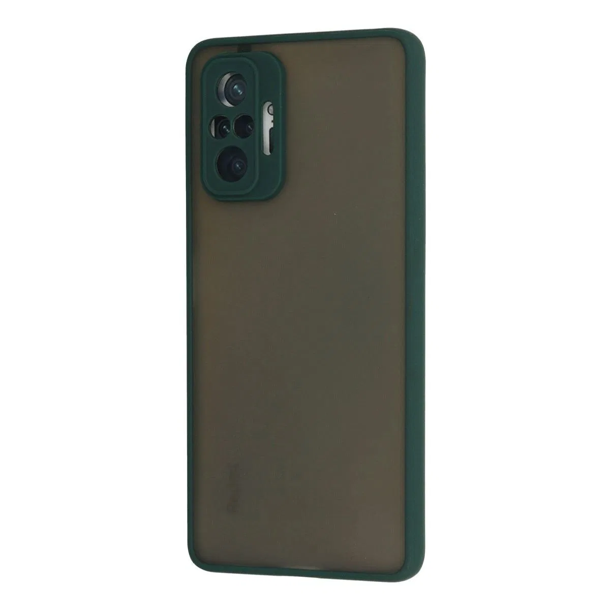 Xiaomi Redmi Note 10 Pro Kılıf Montreal Silikon Kapak - Yeşil görsel 3