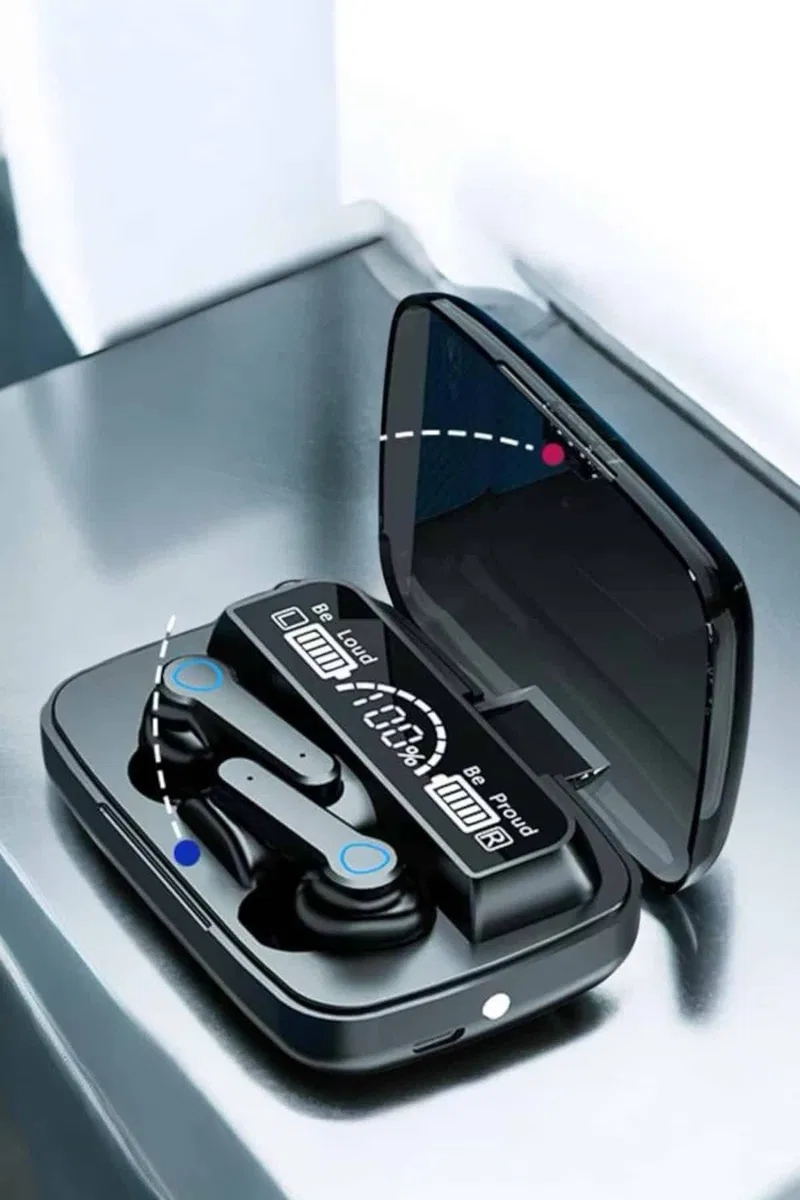 Bluetooth Kulaklık Dijital Göstergeli Kablosuz Uzun Pil Ömrü görsel 4