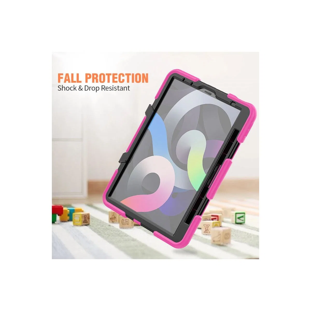 Apple İpad Pro 11 (2020) Kılıf Griffin Tablet Kapak - Pembe görsel 5