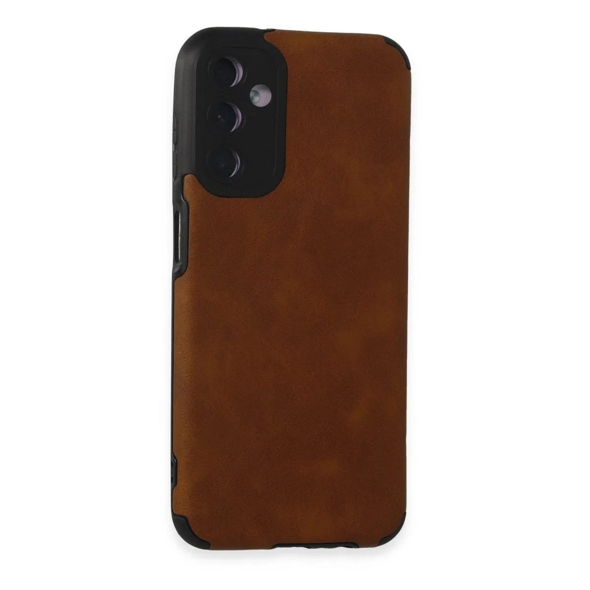 Samsung Galaxy M14 5g Kılıf Loop Deri Silikon - Kahverengi