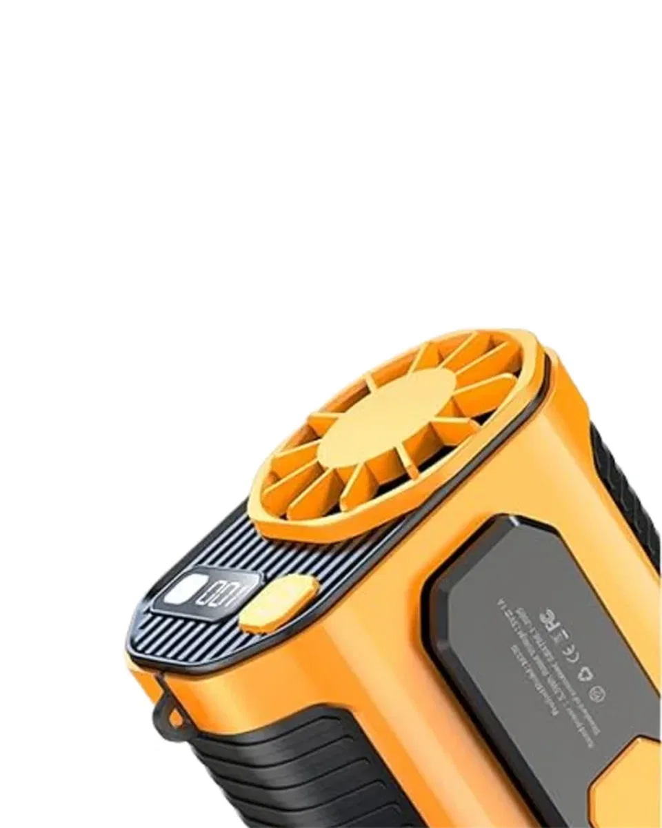 Yüksek Hızlı Mini Klima Fan – 11 m/s Rüzgar Gücü, 100 Hız Ayarı görsel 5