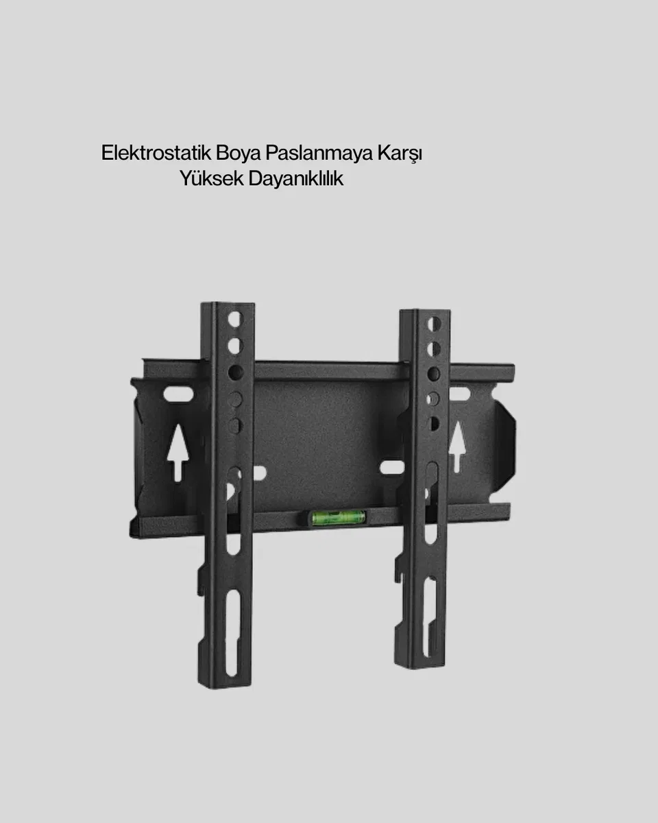 32 İnç LED TV Duvar Askı Aparatı Dayanıklı Metal Kolay Montaj görsel 4