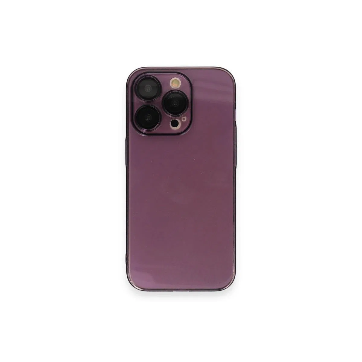 Apple İphone 14 Pro Kılıf Armada Lensli Kapak - Derin Mor görsel 2