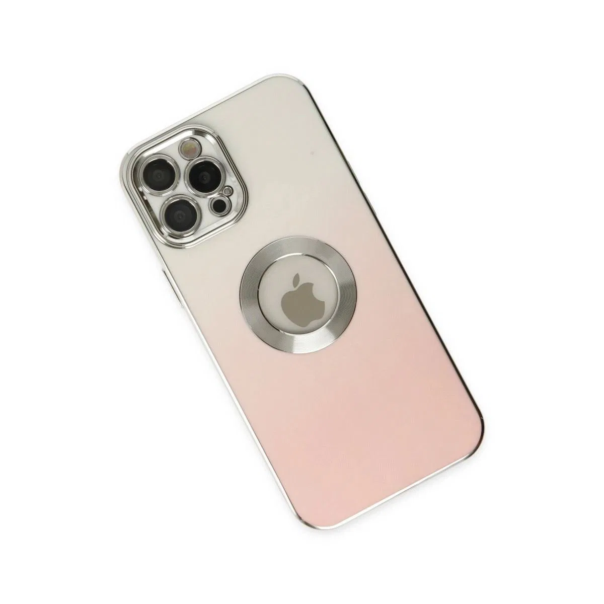 Apple İphone 12 Pro Max Kılıf Best Silikon - Pembe görsel 3