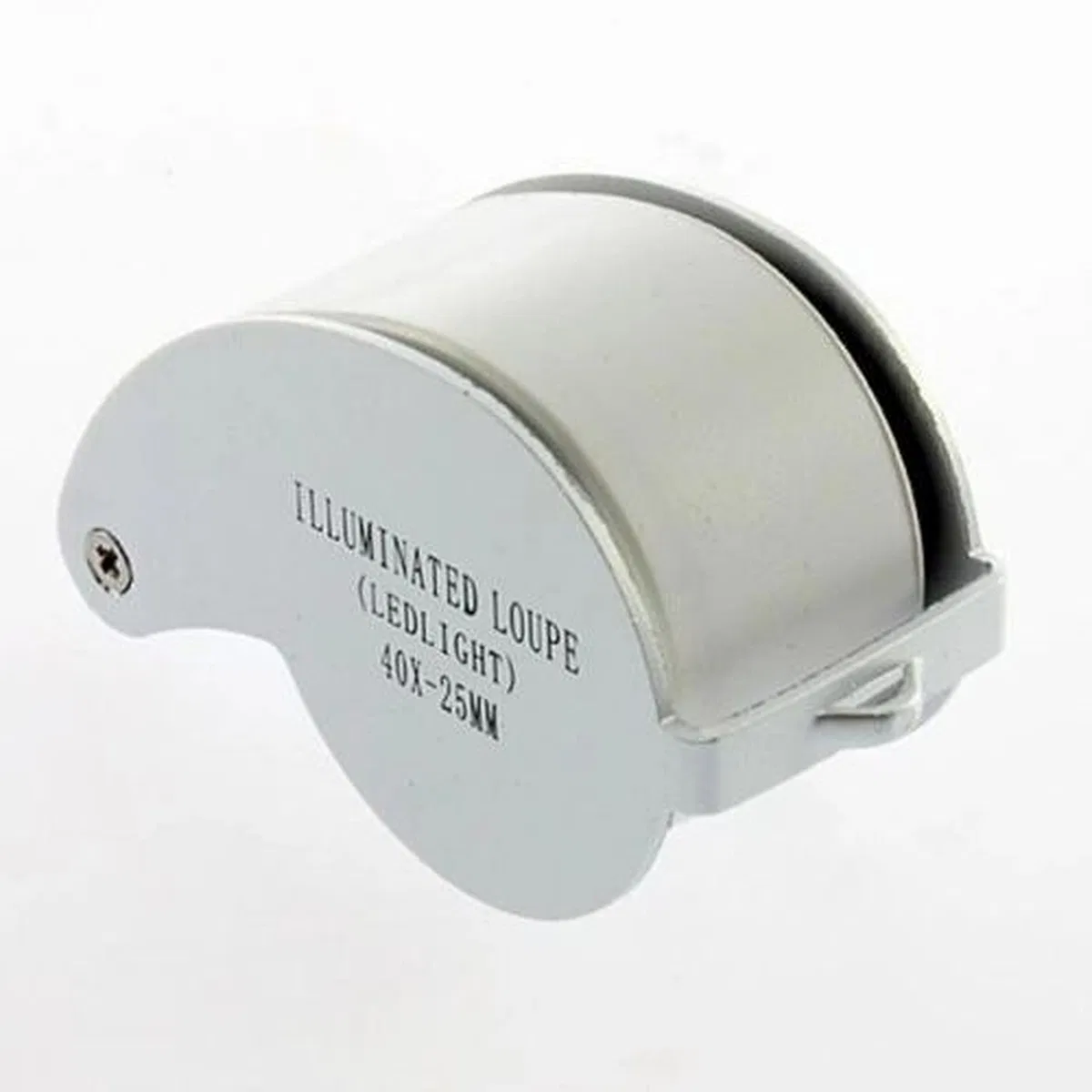 Mini 40x25mm Takı Büyüteç, Cep Büyüteç, Teftiş, Elmas Pullar, Madeni Kontrol Lup Mg21011 görsel 2