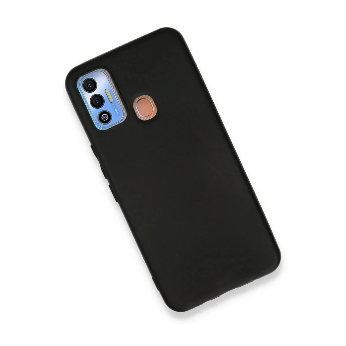 Tecno Spark 7t Kılıf First Silikon - Siyah görsel 3