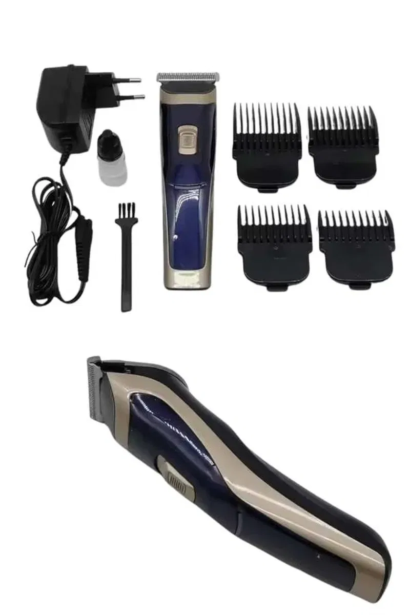Tıraş Makinesi 4 Başlıklı Paslanmaz Çelik Bıçaklı Tüm Saç Tiplerine Uygun görsel 5