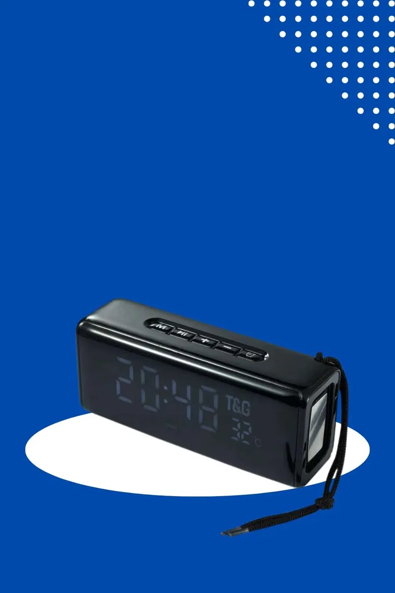 Sinema Projeksiyonu Projektörü ve Dijital Göstergeli Bluetooth Hoparlör Uzun Pil Ömrü HD Kalite görsel 4