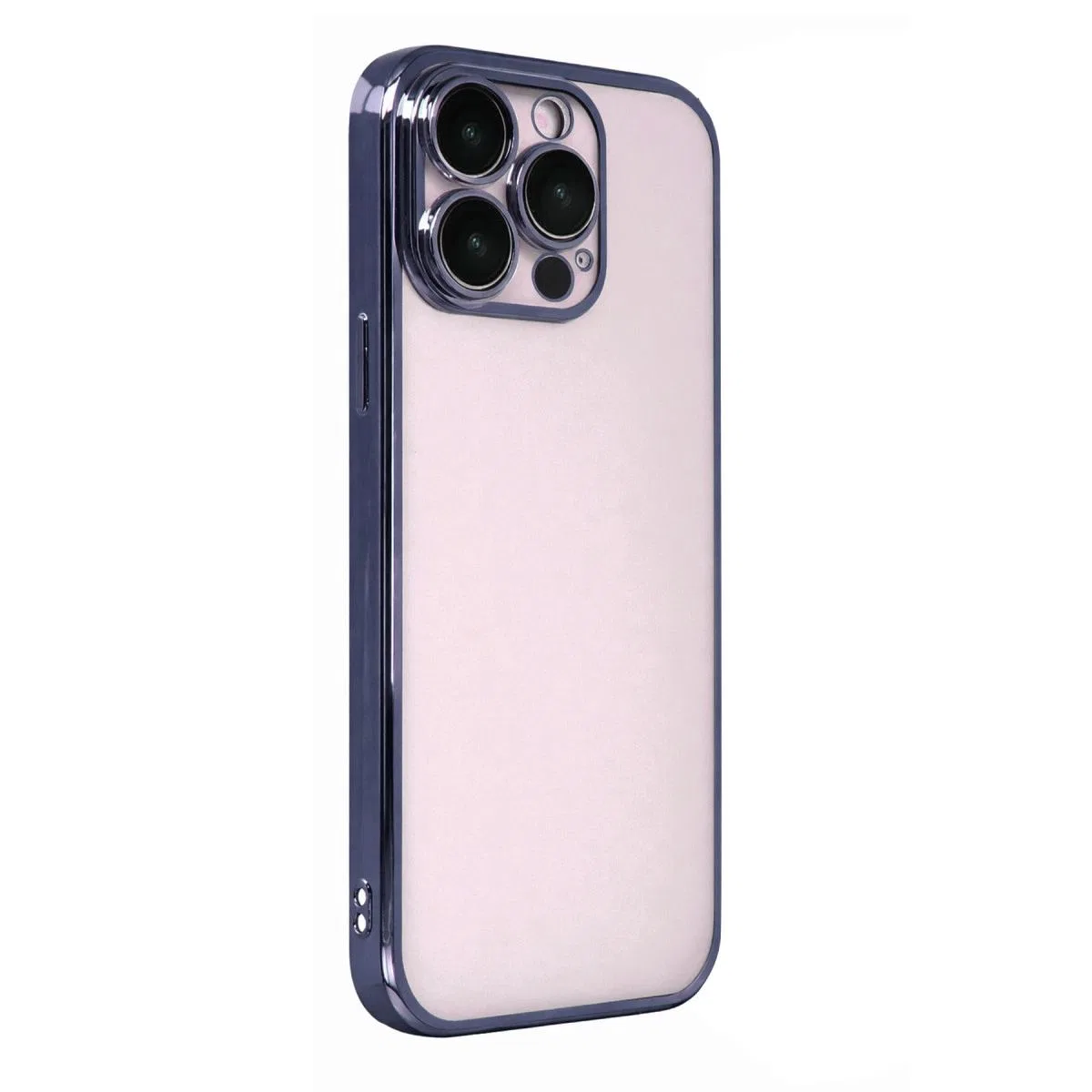 Apple İphone 15 Pro Max Razer Lensli Silikon - Lacivert görsel 3
