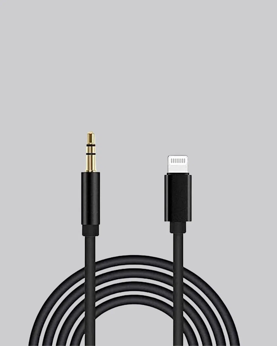 iPhone Uyumlu Lightning 3. 5mm Aux Adaptör Kablo Stereo Ses Aktarım görsel 4