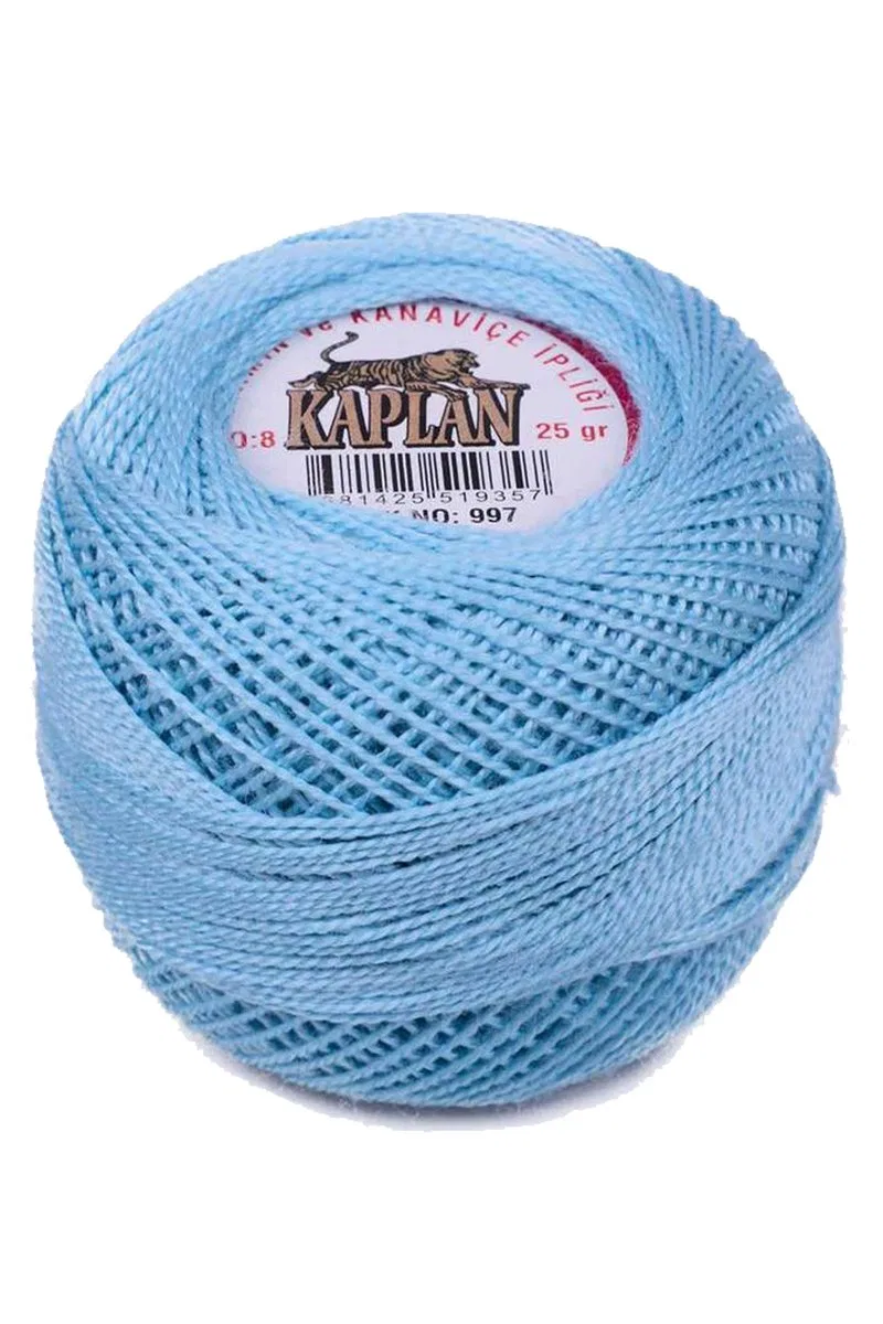 3 Adet Kaplan Etamin Ve Kanaviçe İpi 8 No Kod/Renk: NAR ÇİÇEĞİ - 842 - 997 - Ryl görsel 4