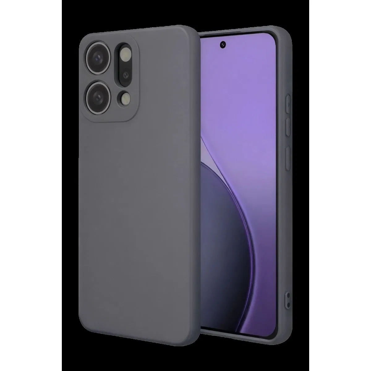Oppo Reno 14 First Silikon - Gri