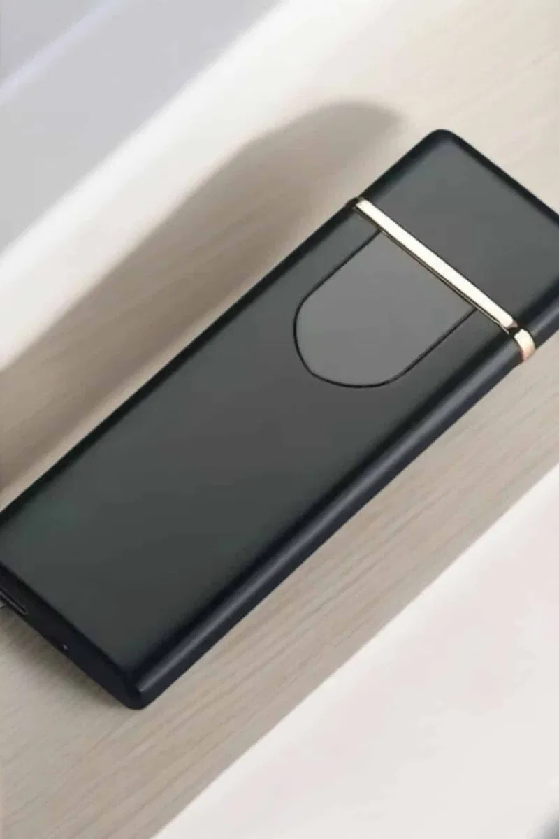 Çakmak Alevsiz Elektronik USB Şarjlı Uzun Ömürlü Kaliteli görsel 4