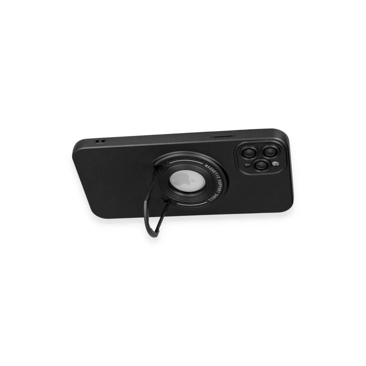 Apple İphone 12 Pro Kılıf Lukka Magneticsafe Kapak - Siyah görsel 4