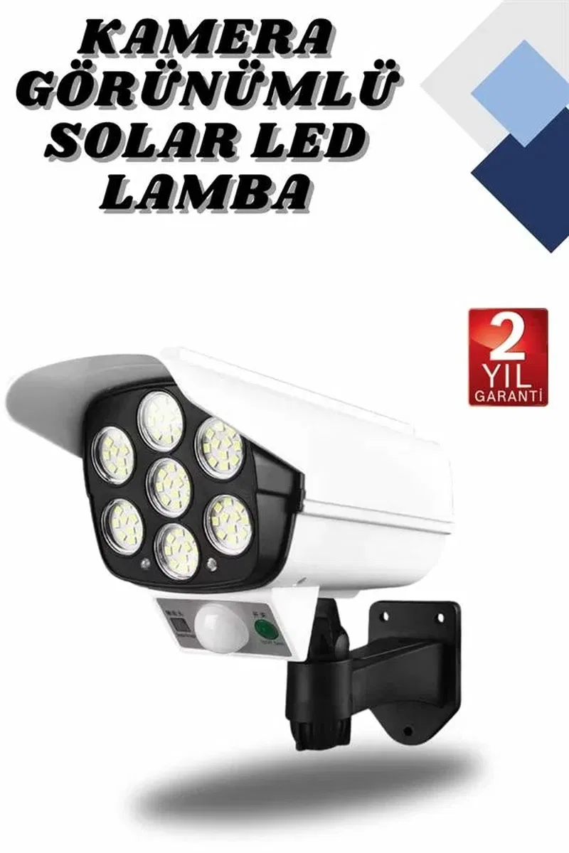 Kamera Görünümlü Led Lamba Dönebilen Bahçe Aydınlatması Duvar Lambası görsel 2