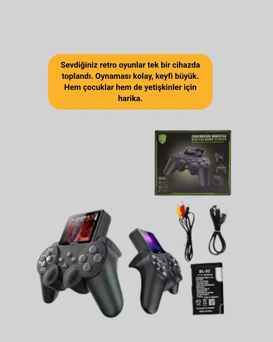 500 Oyun Tek Cihazda! Nostalji ve Eğlence Yanınızda görsel 4