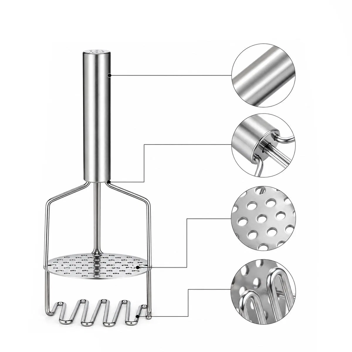 Yaylı 2-in-1 Patates Ezici görsel 5