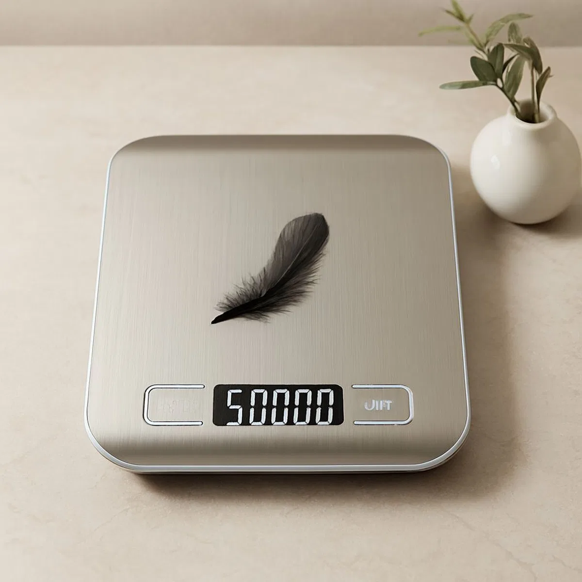Mutfak Tartısı 5kg/1g LCD İnox