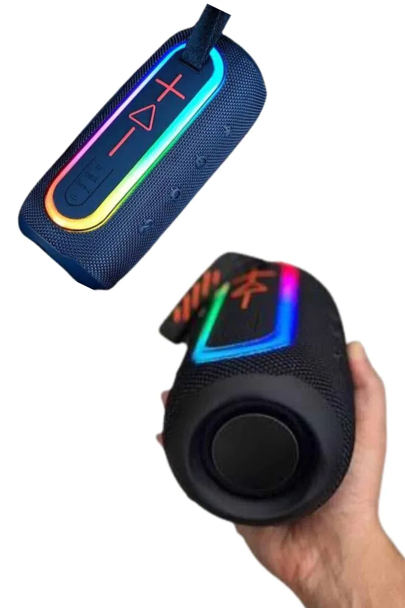 Bluetooth Hoparlör USB Şarjlı Uzun Pil Ömrü Android ve İOS Uyumlu Renkli Yeni Nesil görsel 4