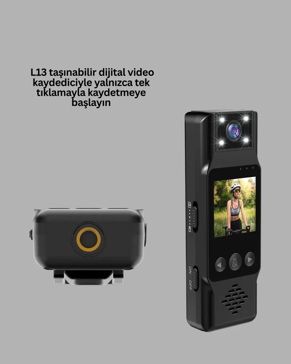 180° Dönebilen Lensli 1080P Mini Kamera görsel 4