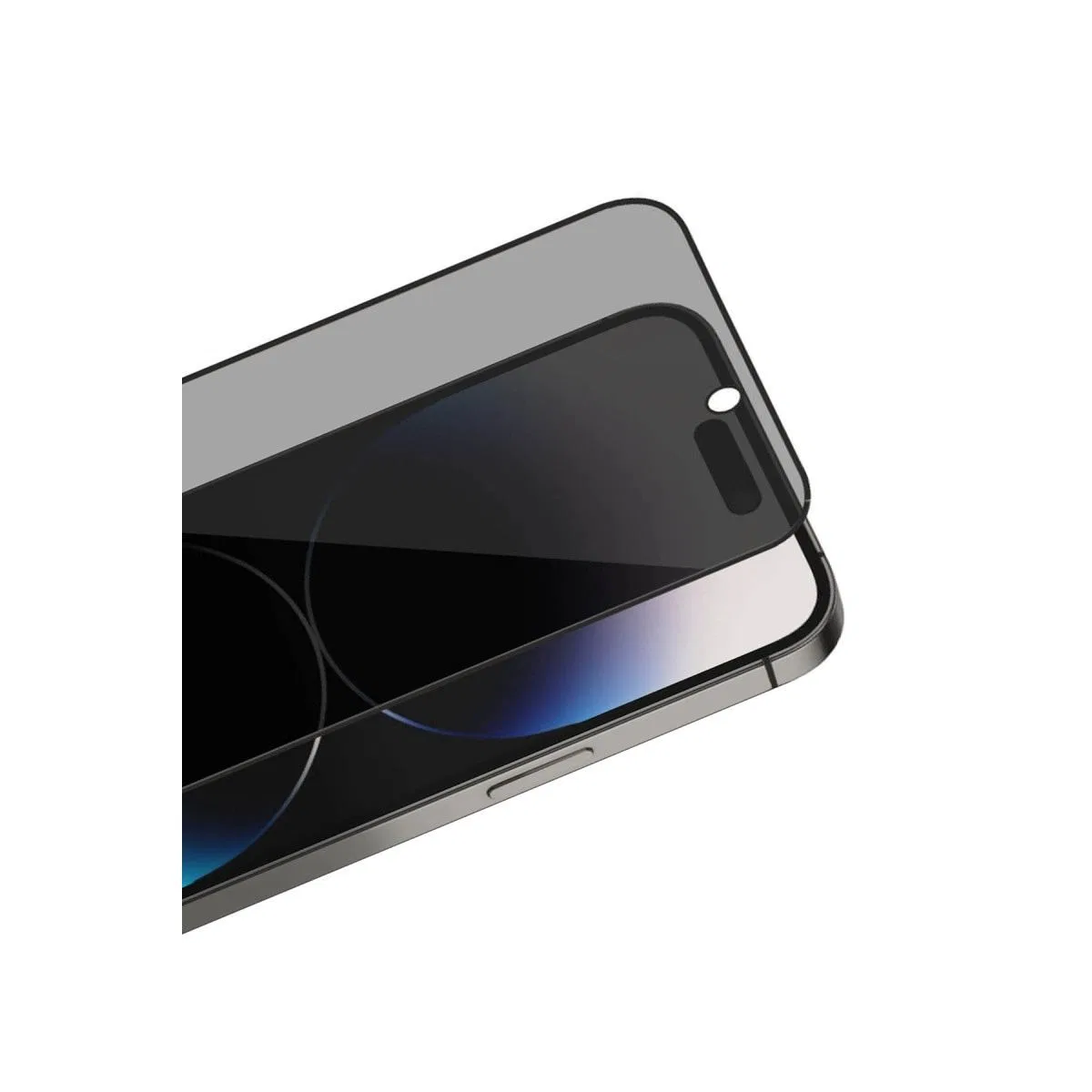 Apple İphone 17 Pro Max Bilvis 3x Ar Hayalet Cam Ekran Koruyucu - Siyah görsel 3