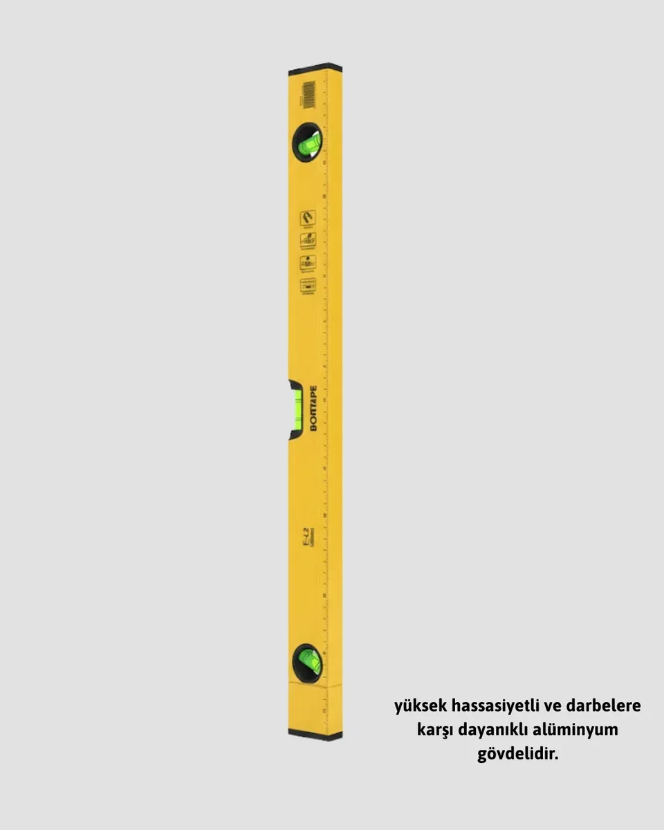 Profesyonel 600 mm Su Terazisi Duvar ve Montaj İşleri İçin Yeni Nesil görsel 3