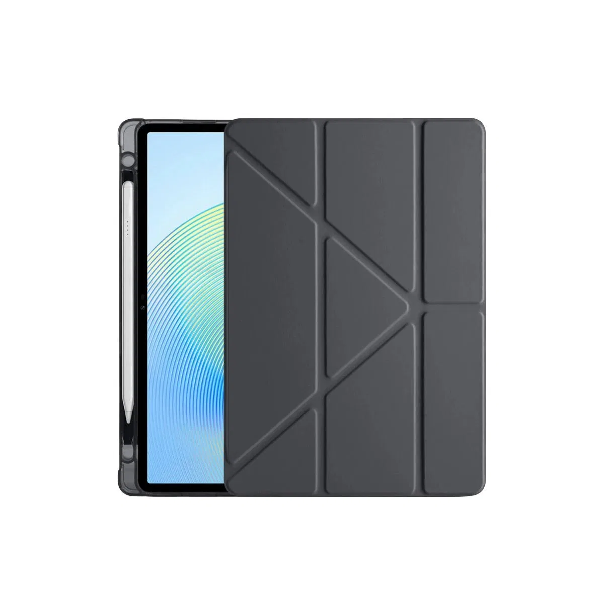 Xiaomi Redmi Pad 2 Kalemlikli Mars Tablet Kılıfı - Siyah görsel 2