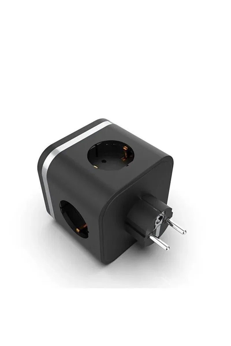 Termal Akım Korumalı Isıya Dayanıklı 3’lü Duvar Tipi Priz 2x Usb 2x Typce 3680 W