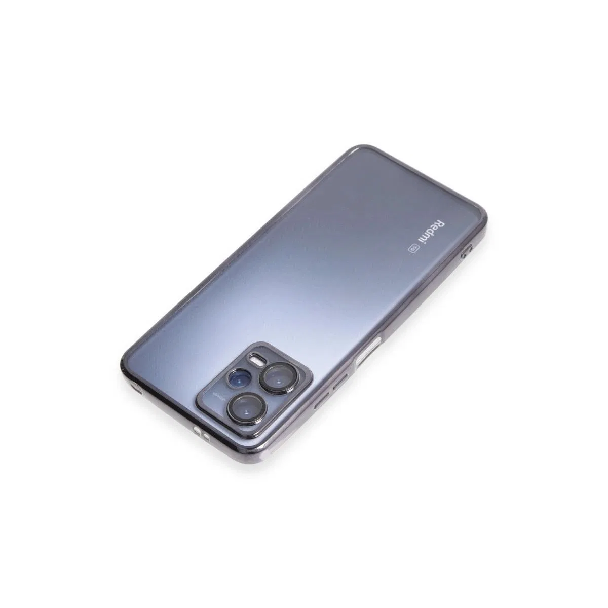 Xiaomi Redmi Note 12 5g Kılıf Razer Lensli Silikon - Siyah görsel 5
