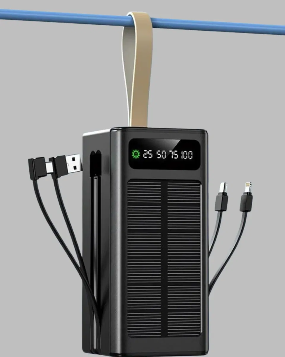 50. 000 Powerbank güneş enerjili görsel 5