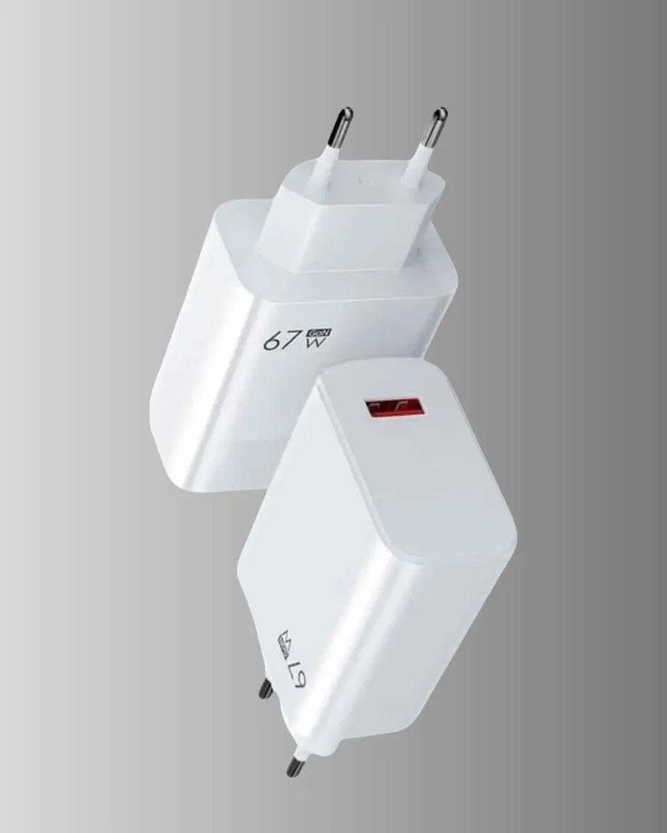 67W Turbo Type-C Hızlı Şarj Adaptörü – Akıllı Koruma Çipli, Hızlı Şarj Destekli görsel 2