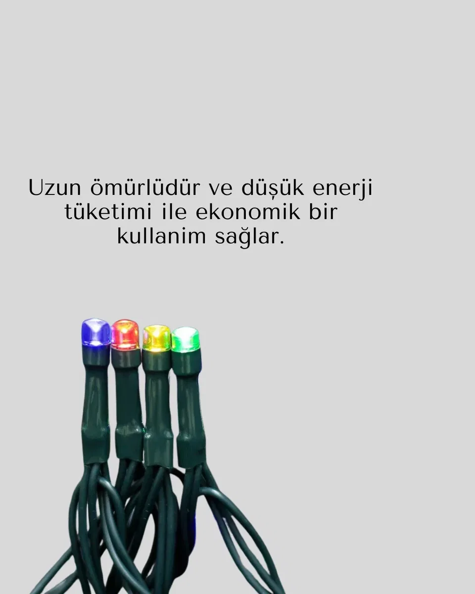 2x2 Metre Perde LED Işık görsel 4