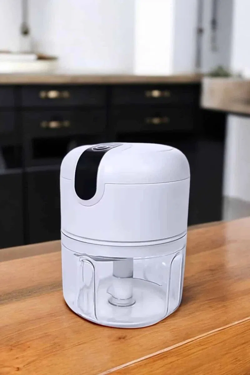 Şarjlı Mini El Rondosu Doğrayıcı Taşınabilir 250 Ml Çelik Bıçaklı görsel 4