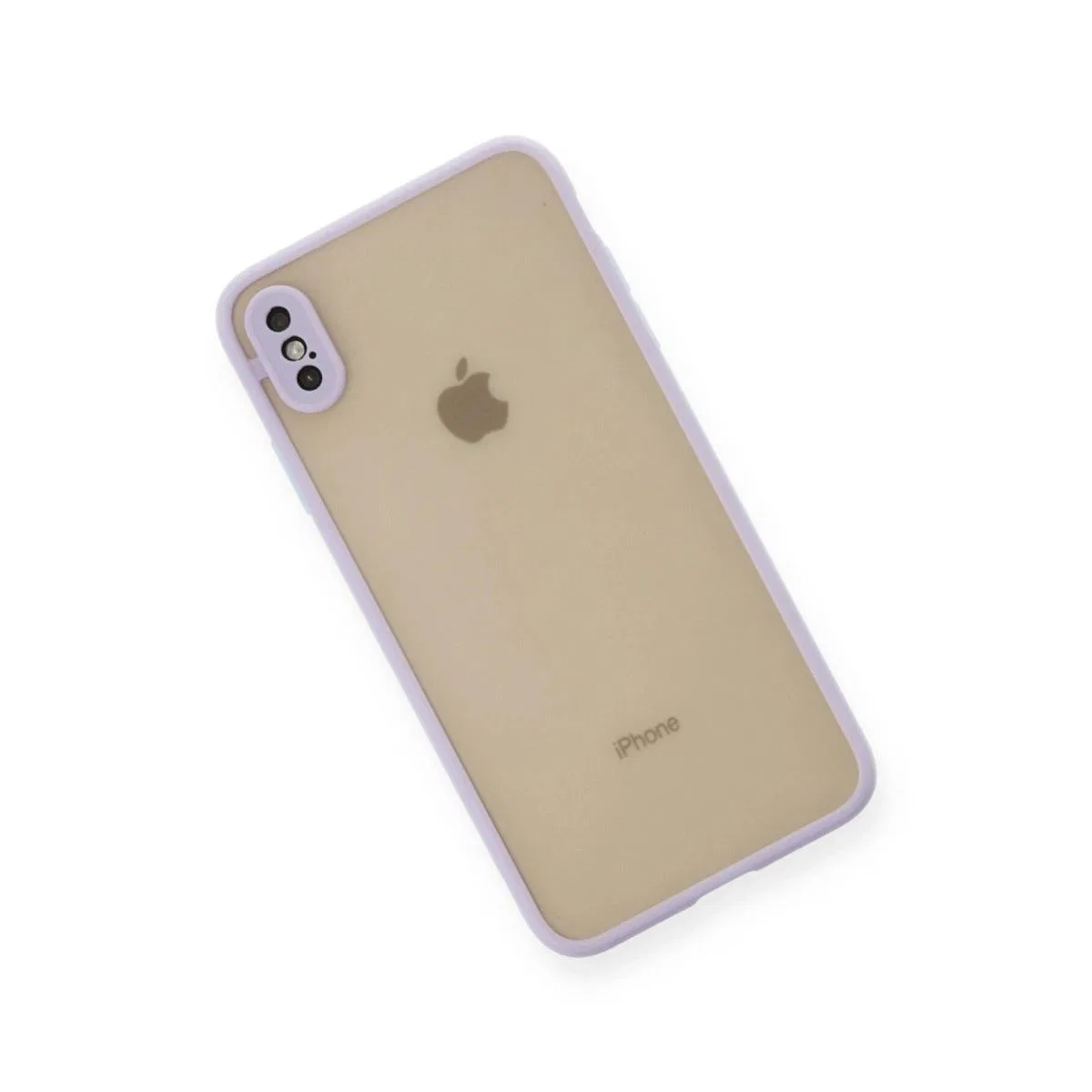 Apple İphone X Kılıf Montreal Silikon Kapak - Mor görsel 3