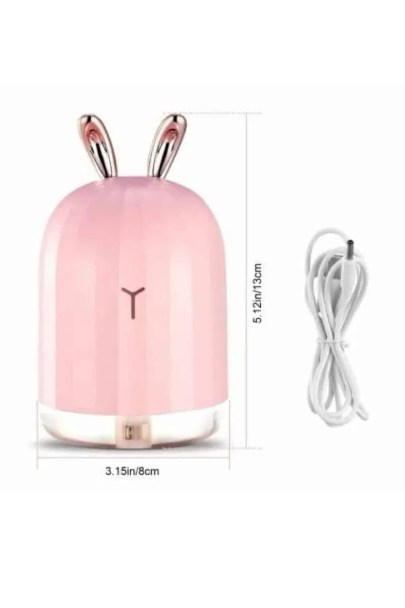 Led Işıklı Hava Nemlendirici Buhar Makinesi Dekoratif Aromaterapi görsel 5
