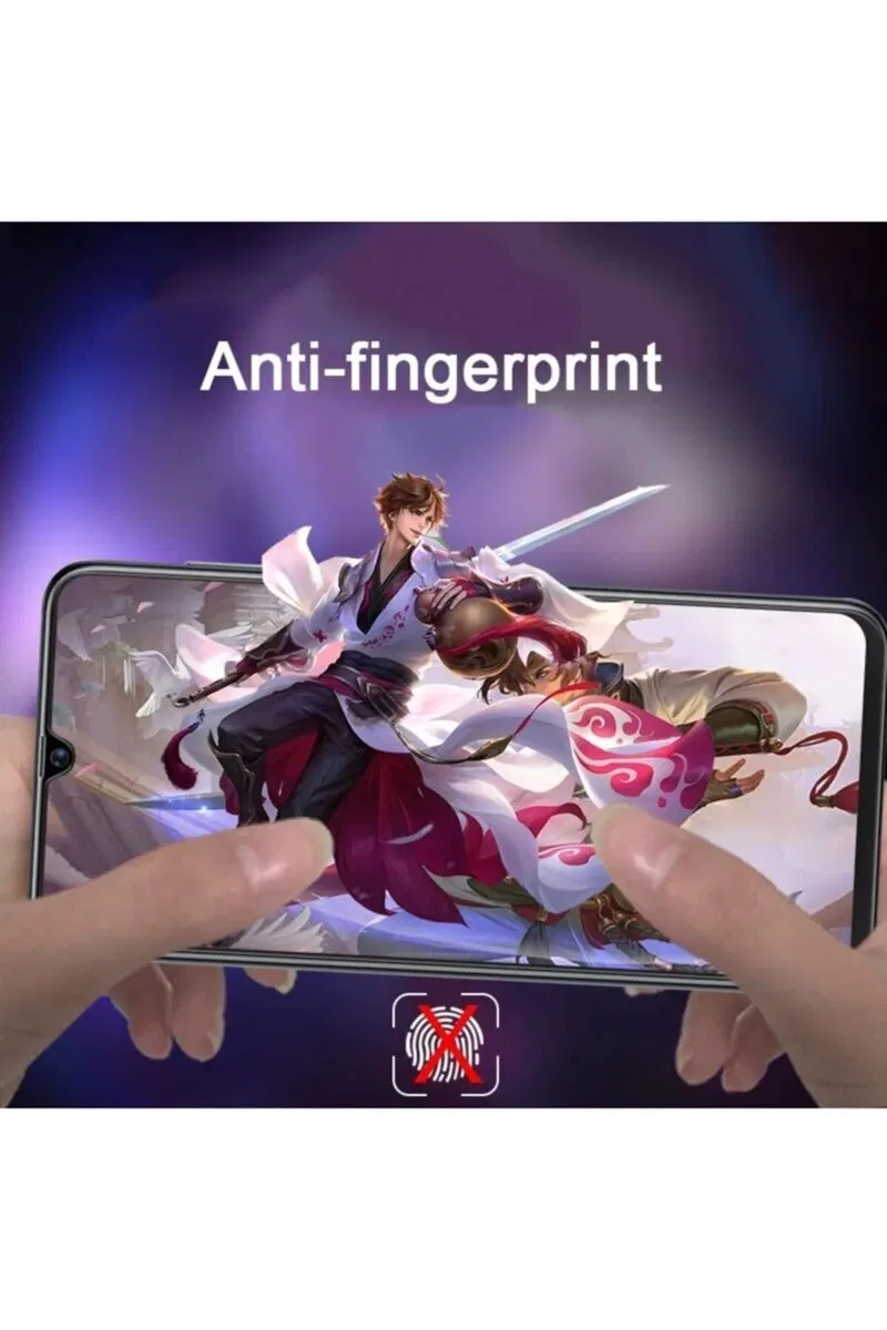 Samsung A51 Uyumlu 9d Tam Kaplayan Parmak Izi Bırakmayan Ekran Koruyucu Film görsel 4