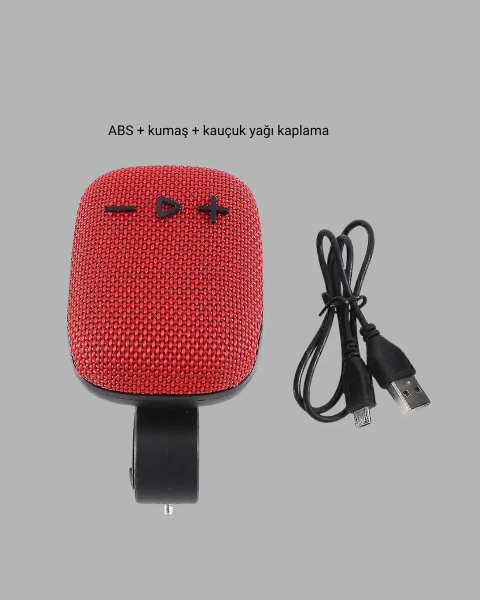 Taşınabilir Kablosuz Hoparlör – 5W Güç, TWS Bağlantı ve 800mAh Pil görsel 2