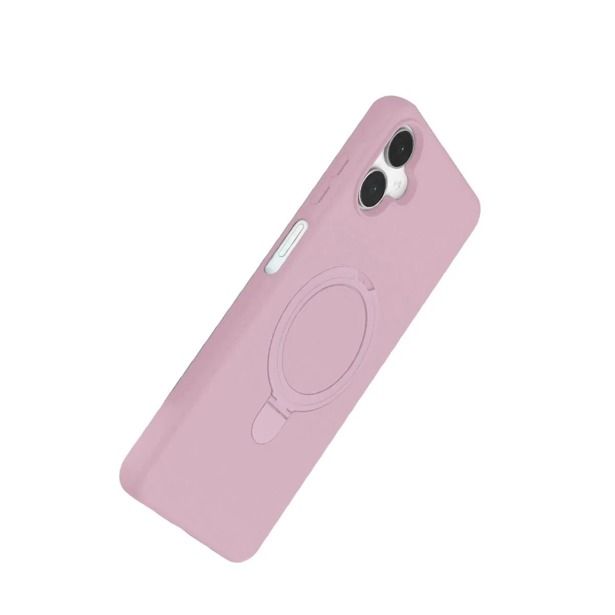 Samsung Galaxy A06 Regal Magsafe Standlı Kapak - Açık Pembe görsel 3