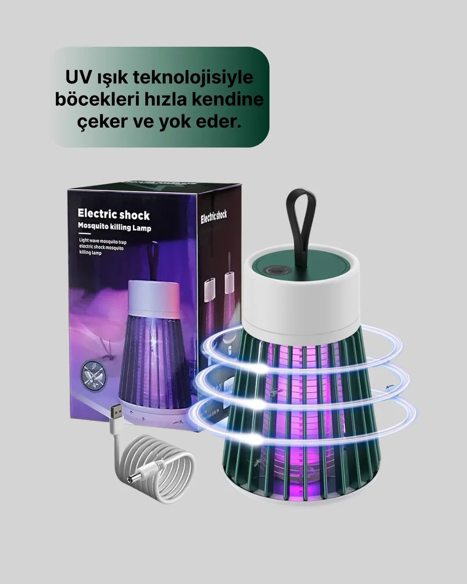 Uzun Ömürlü Bataryalı Taşınabilir Böcek Kovucu görsel 4