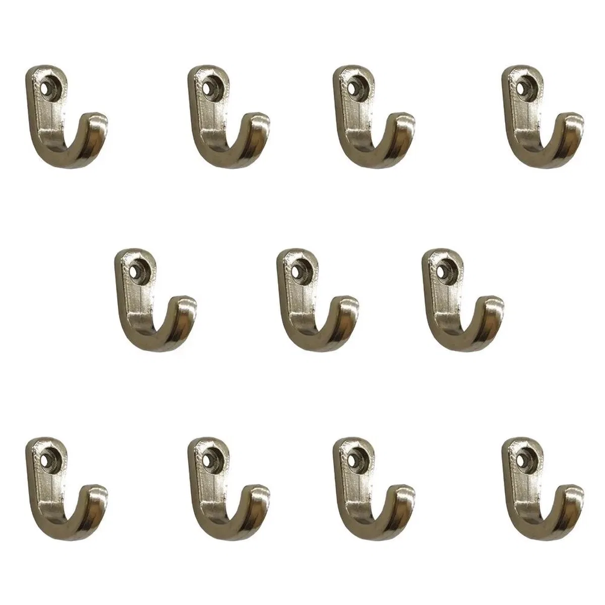 Tekli Bijuteri, Dekor Askısı - Nikel, 100 Adet, 10x18x22 Mm görsel 2