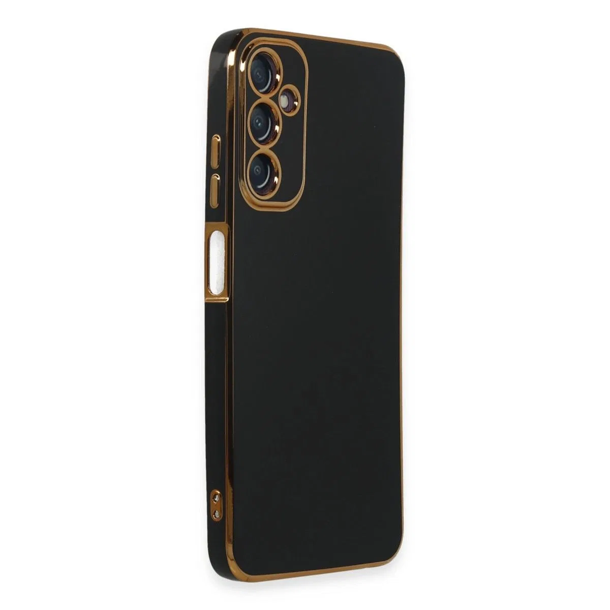 Samsung Galaxy A05s Kılıf Volet Silikon - Siyah görsel 2