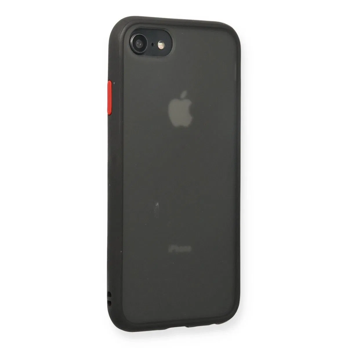 Apple İphone 7 Kılıf Montreal Silikon Kapak - Siyah görsel 2