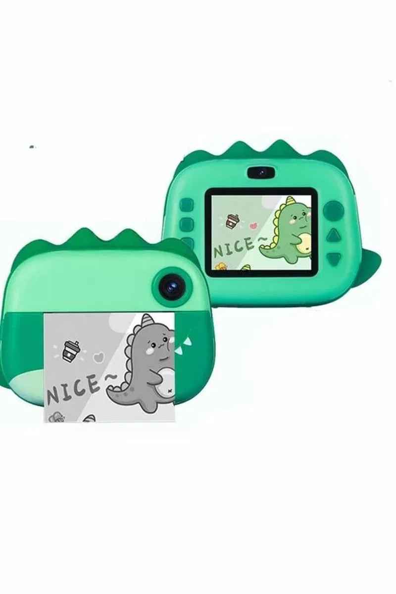 Dijital HD Video Kamera Çocuk Fotoğraf Makinesi Anlık Termal Rulo görsel 5