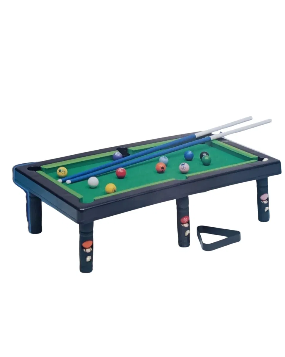 Çocuklar İçin Bilardo Seti Masaüstü Snooker ve Pool Oyuncak görsel 2
