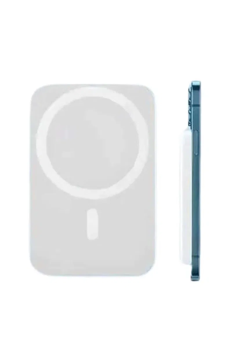 Kablosuz Magsafe Hızlı Şarj 5. 000 mah Kablosuz Şarj Cihazı görsel 3