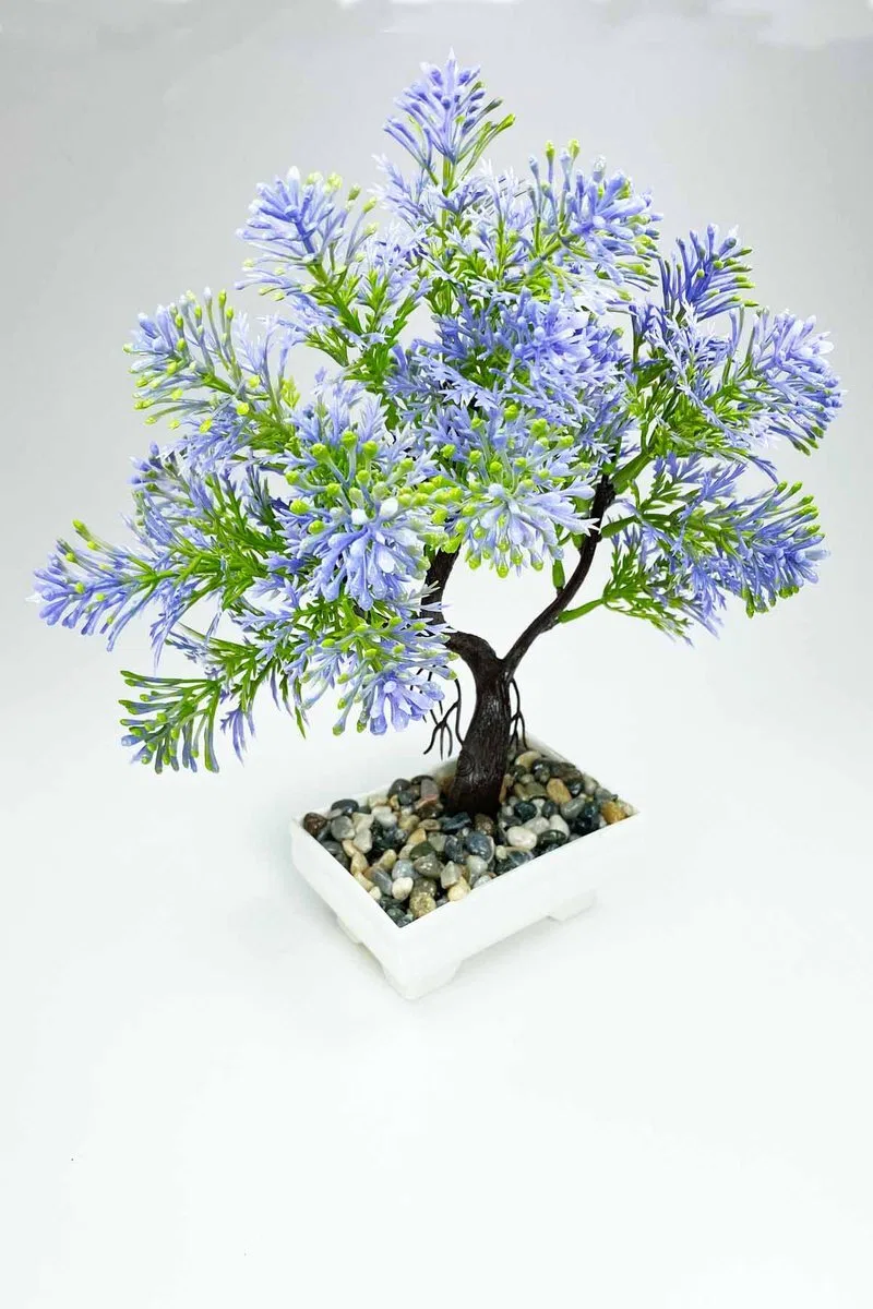 Kasımpatı Bonsai Yapay Ağaç 25x20 cm görsel 2