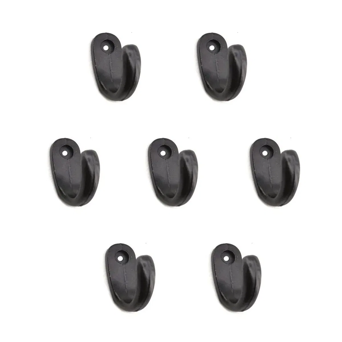 Büyük Tekli Fincan Askı, Dekor Askısı - Siyah, 12x23x30 Mm görsel 2
